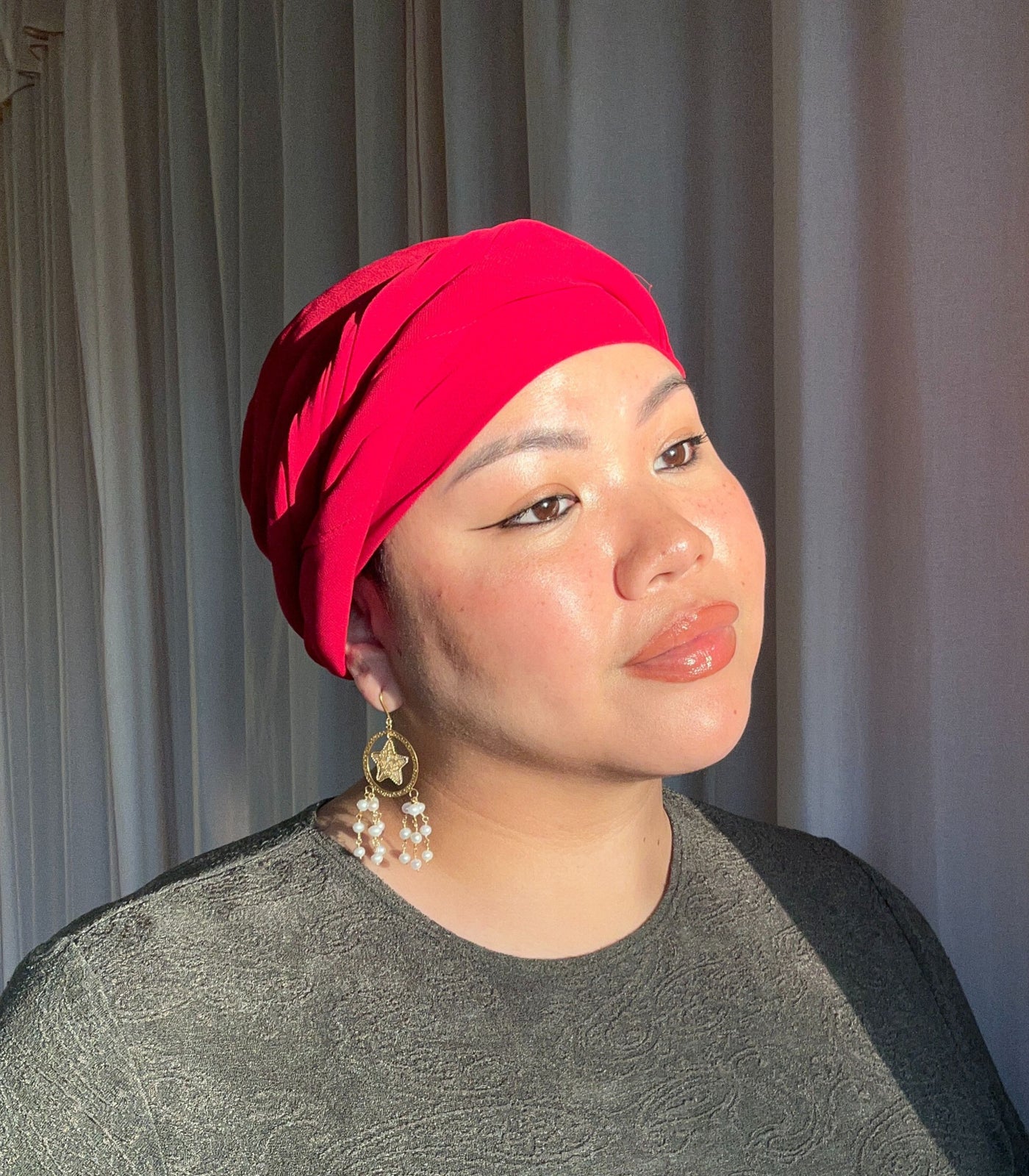 Luz Golden Parol Earrings - AMAMI