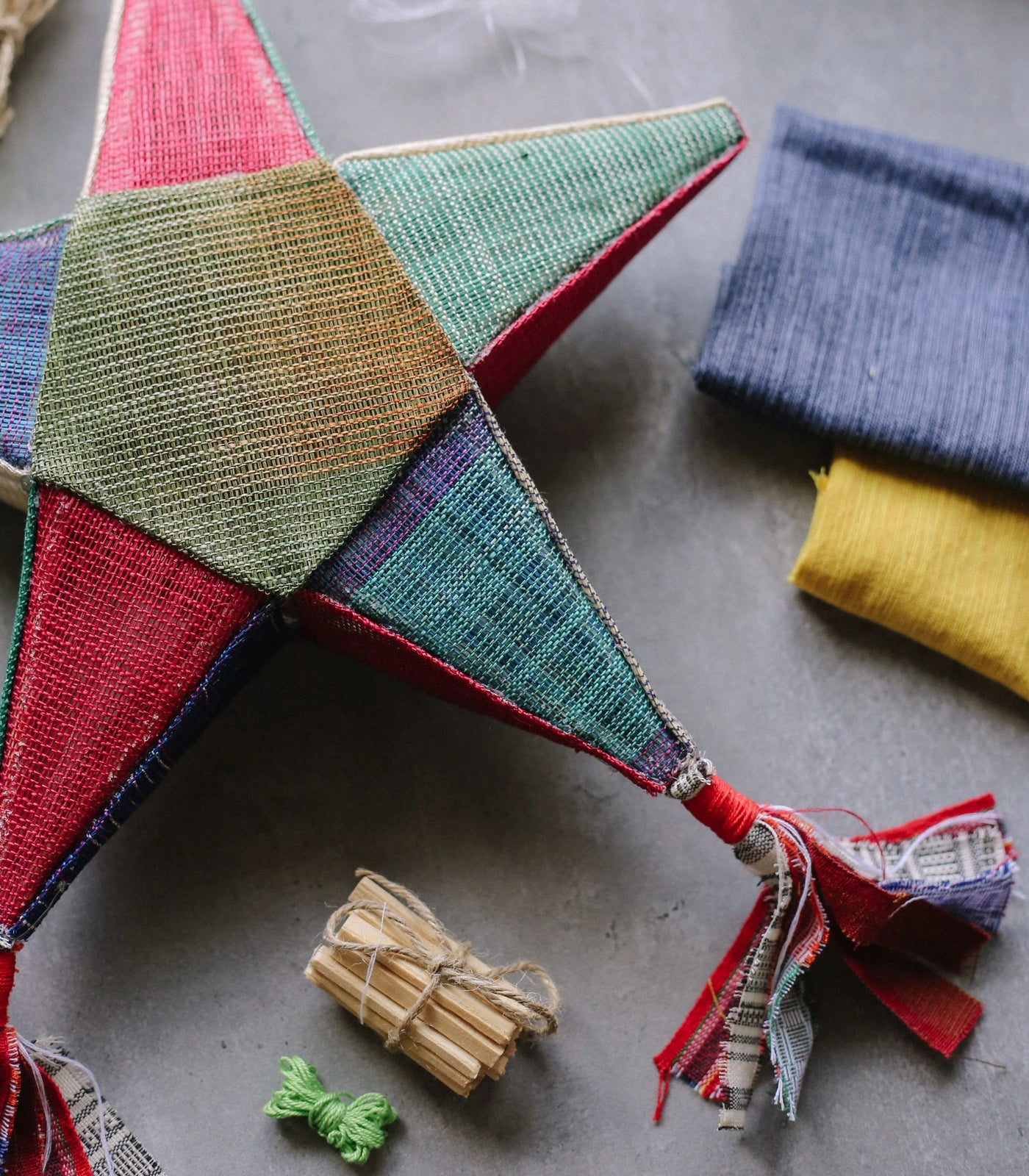 The Handwoven Parol Kit (Featuring Philippine Weaves) - Anthill Fabric Gallery