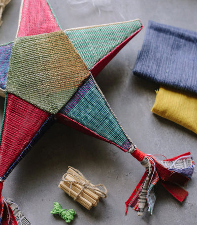 The Handwoven Parol Kit (Featuring Philippine Weaves) - Anthill Fabric Gallery