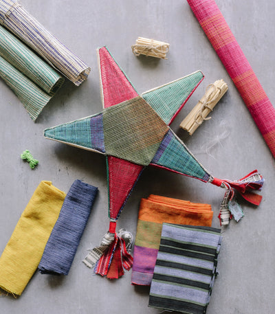The Handwoven Parol Kit (Featuring Philippine Weaves) - Anthill Fabric Gallery