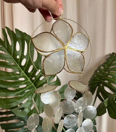 Pasko Capiz Ornaments 5" in Flower - Cambio & Co