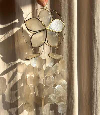 Pasko Capiz Ornaments 5" in Flower - Cambio & Co