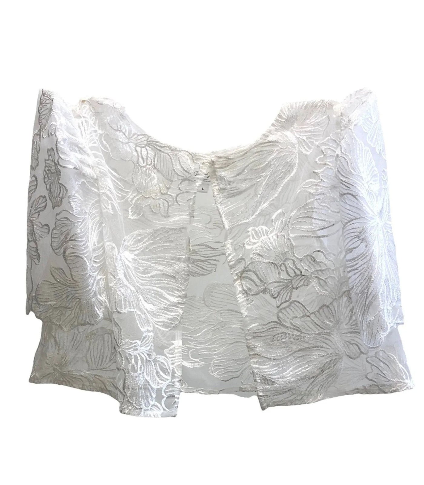 Sequinned Lace Terno Bolero