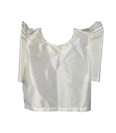 Tafetta Open Back Terno Top