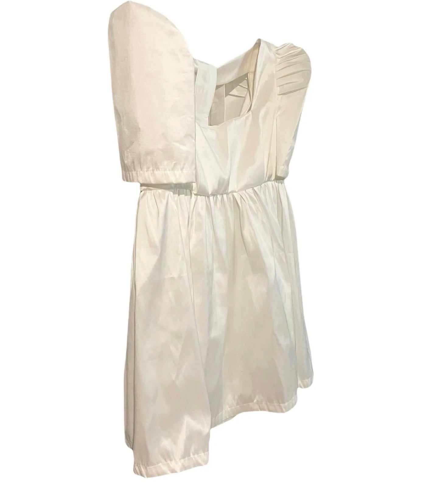 White Babydoll Terno Dress