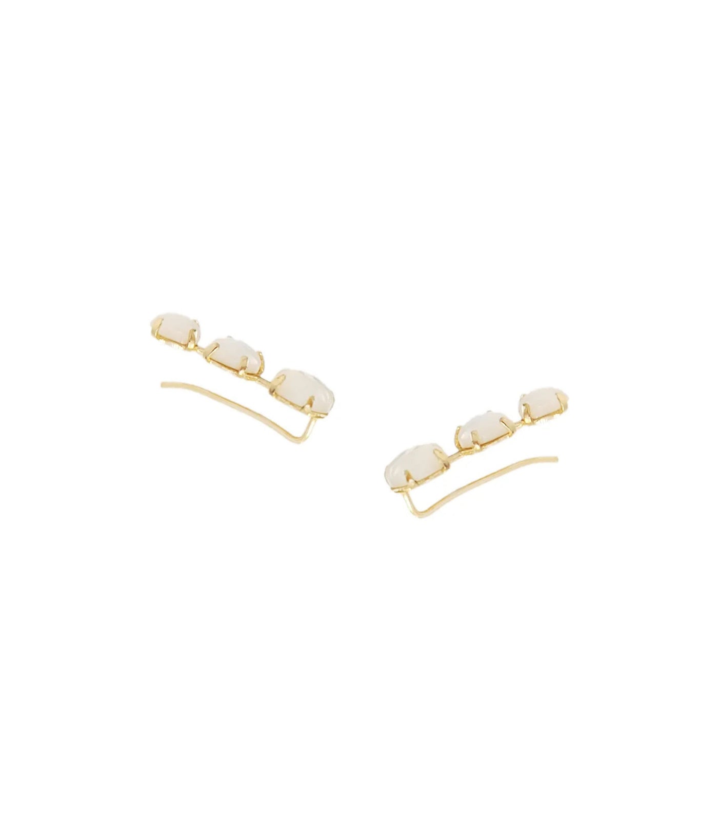 Sampaguita Bud Crawler Earrings - Lily Jewelry