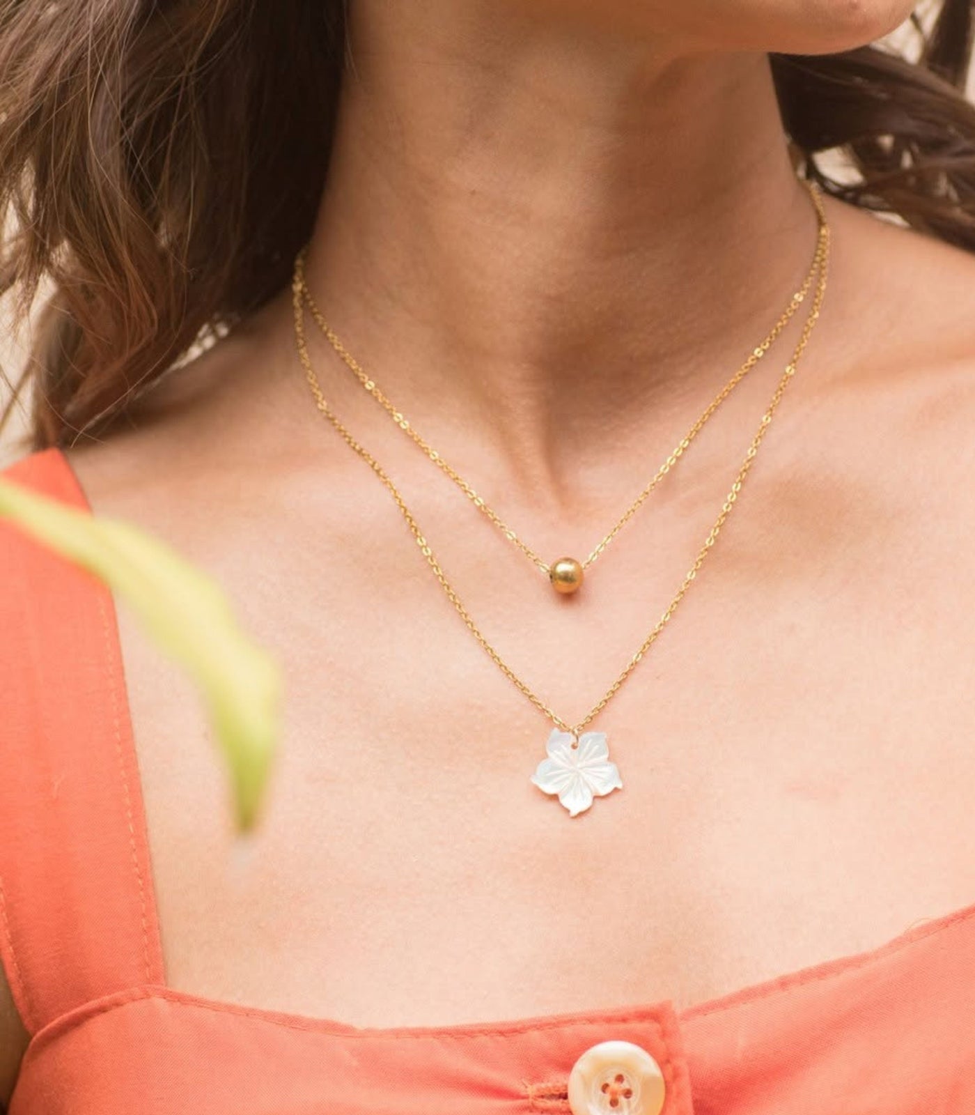 Dini Necklace in Mother of Pearl