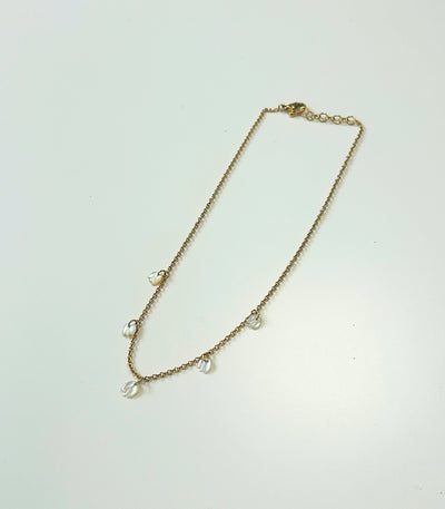 Sampaguita  Charms Necklace in Mother of Pearl - Lily Jewelry
