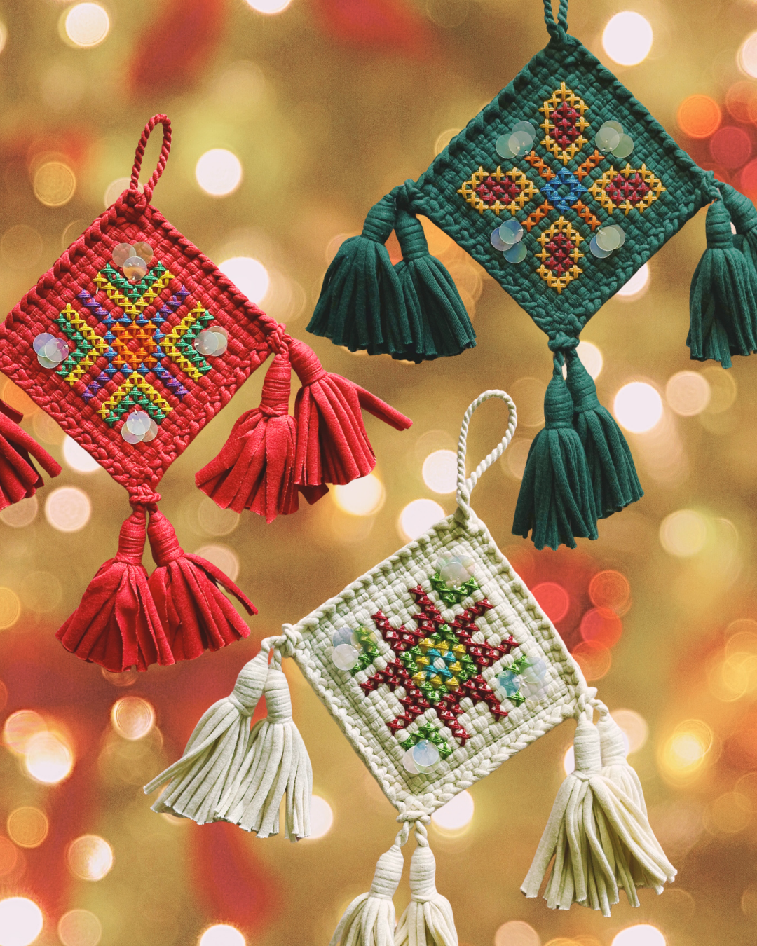 Mini Handwoven Parol Complete Set