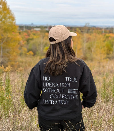 Collective Liberation Crewneck Sweater - Pinay Collection