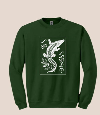 Free Palestine Baybayin Crewneck Sweater - Pinay Collection