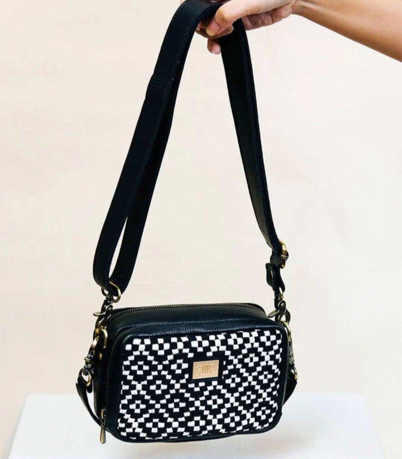 Bento Bag Diamond Black & White - R2R