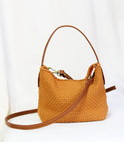 Buslo Micro Handbags in Tan - Rags2Riches