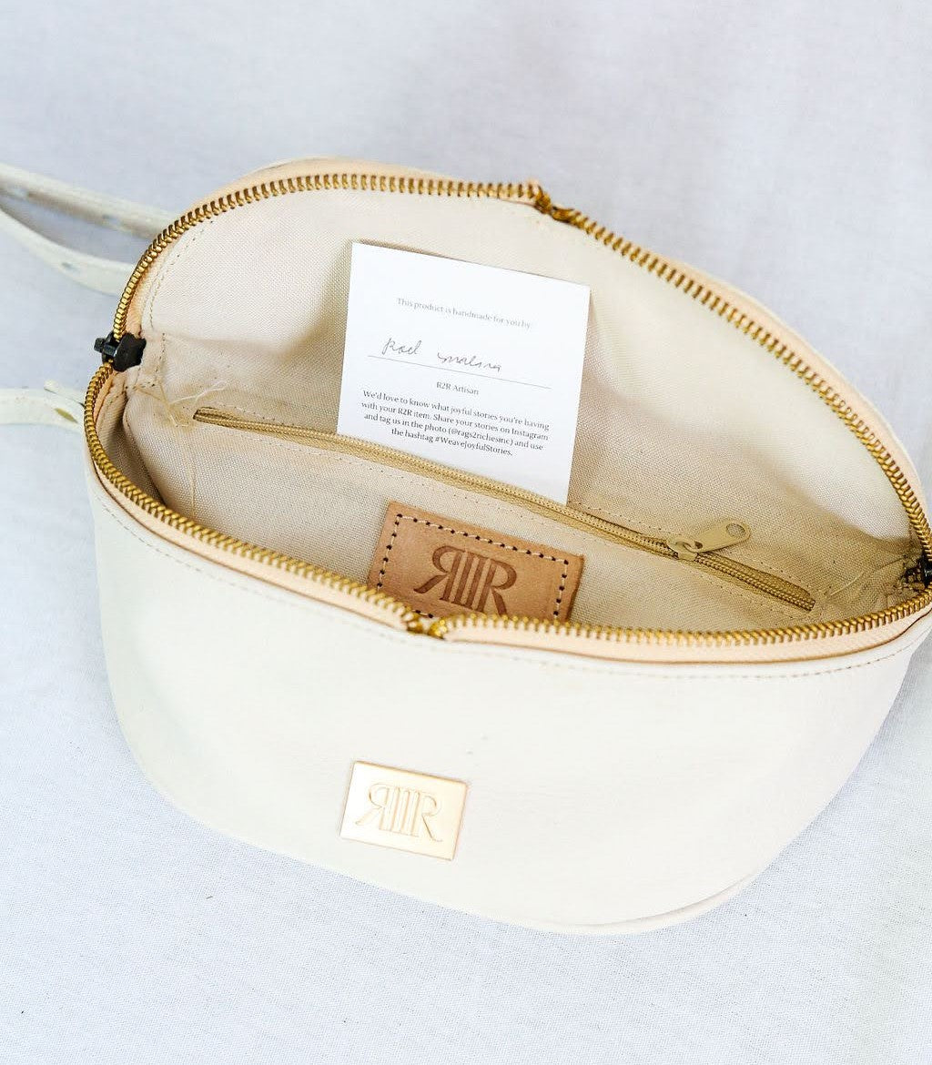 Noah Fanny Pack in Beige - R2R