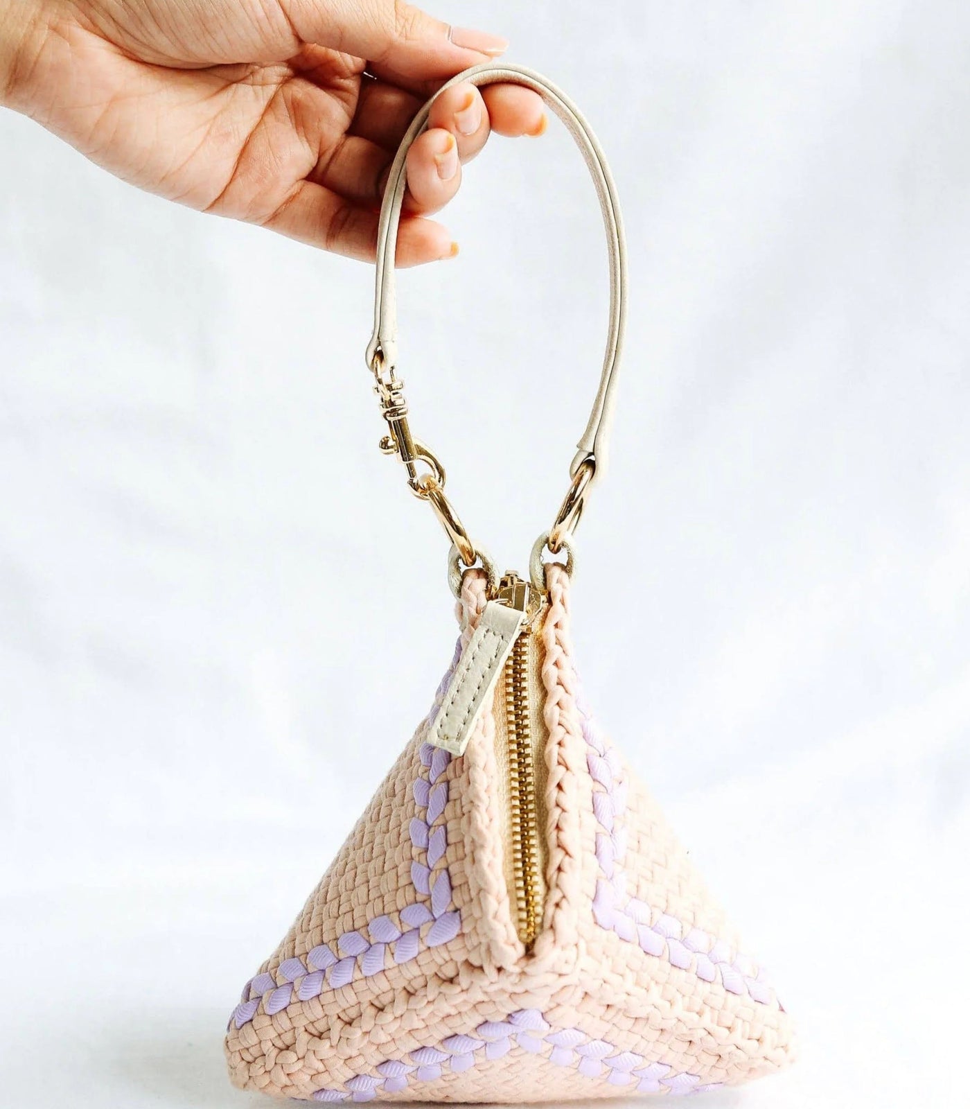 Puso Micro Bag - Blush & Lilac - r2r