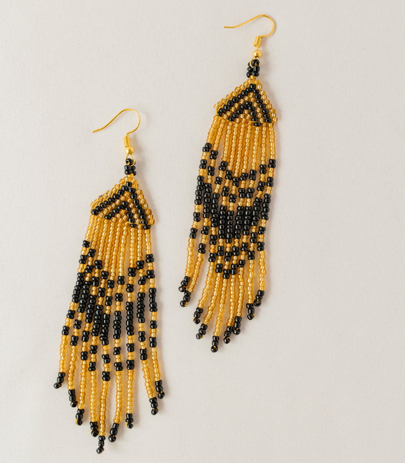 Beaded Kolon Tassle Earrings - Sesotunawa