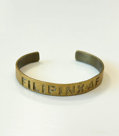 Filipinx AF Brass Bangle - Sesotunawa