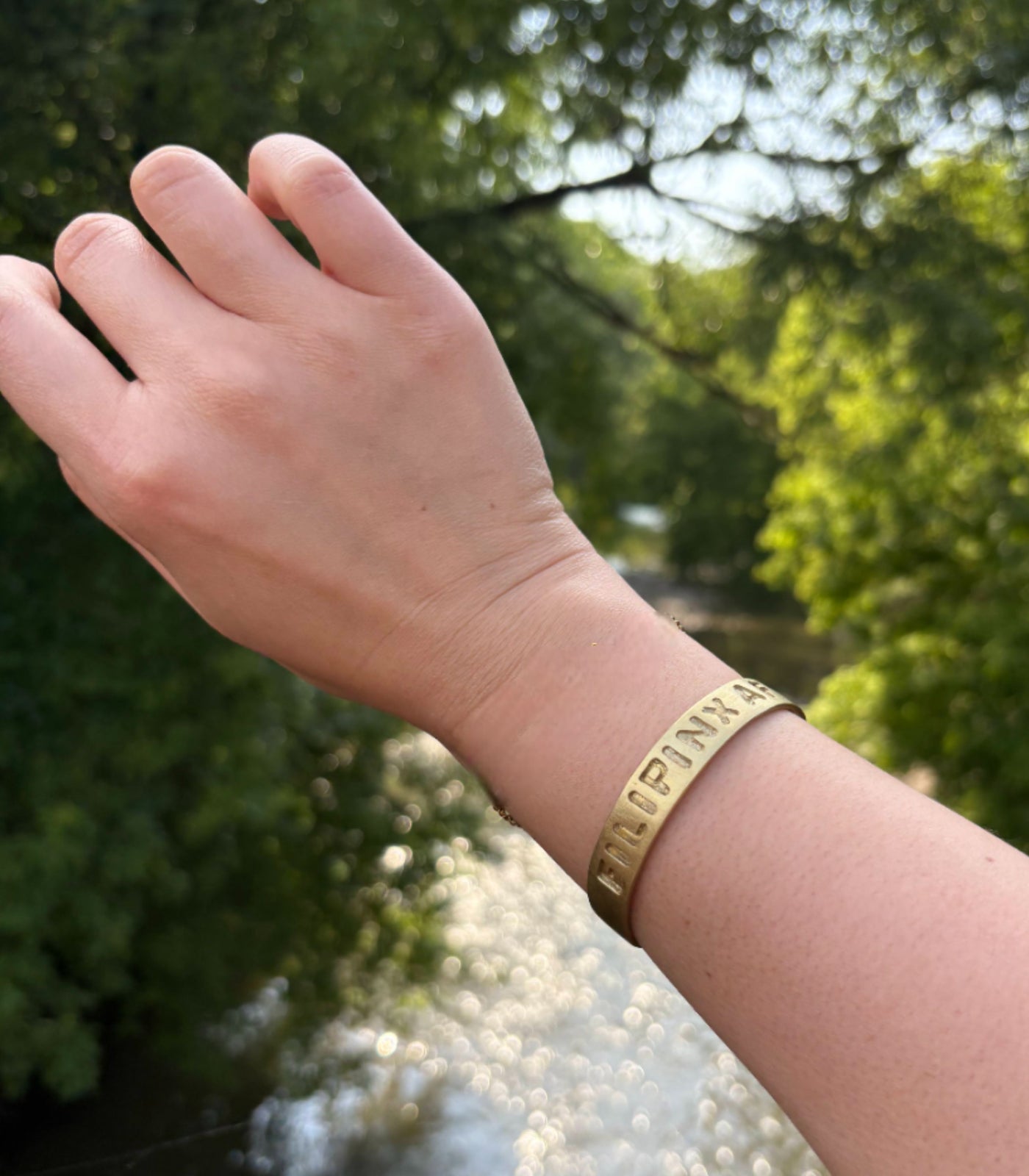 Filipinx AF Brass Bangle - Sesotunawa