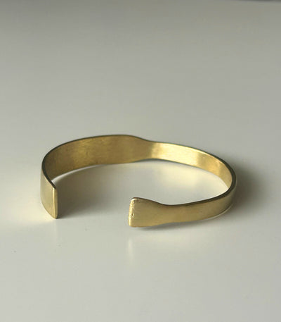 Kwa Oar Brass Cuff Bracelet 
 - Sesotunawa