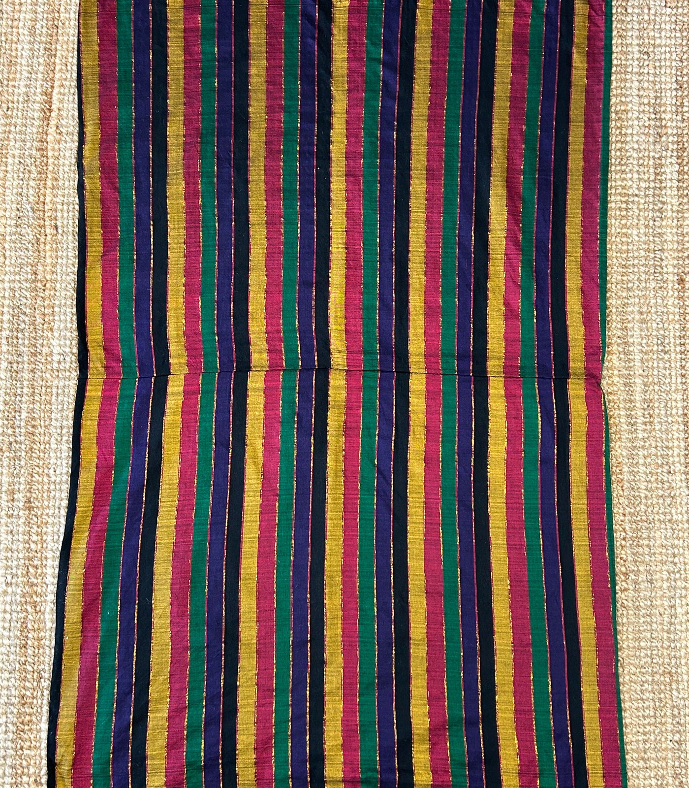 Traditional Rainbow Malong - Handwoven Philippine Textile Wrap, Skirt & Blanket - Sesotunawa