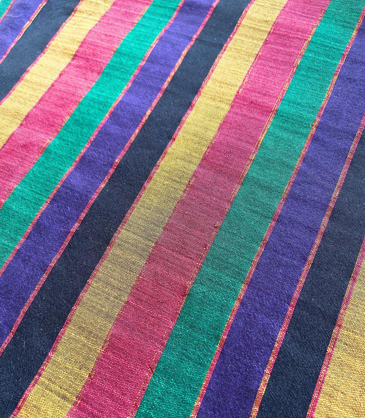 Traditional Rainbow Malong - Handwoven Philippine Textile Wrap, Skirt & Blanket - Sesotunawa