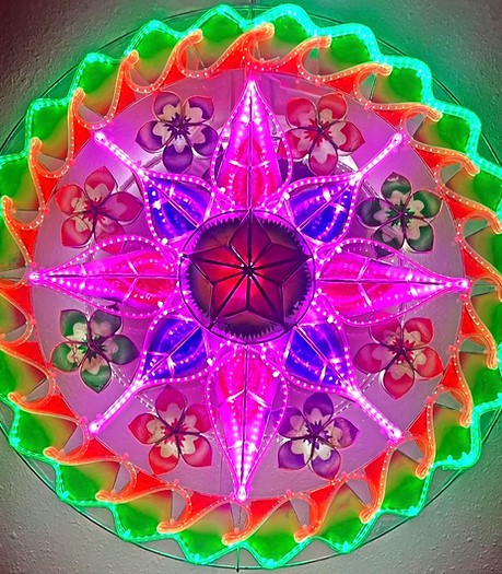 Tala Parol 25 inches - Colored Flora - ShopFarols