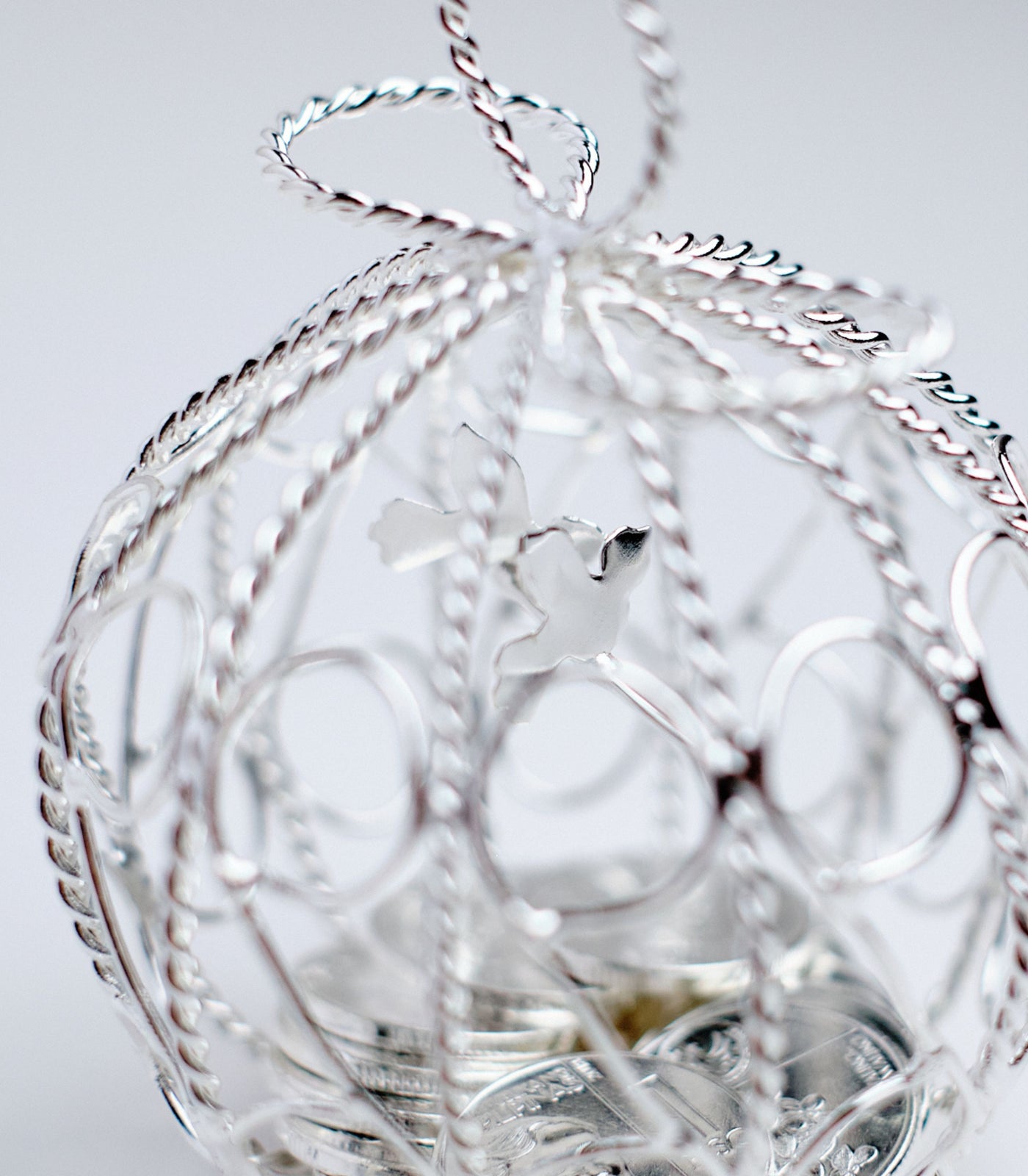 Pumpkin Coach Arras Wedding Coins