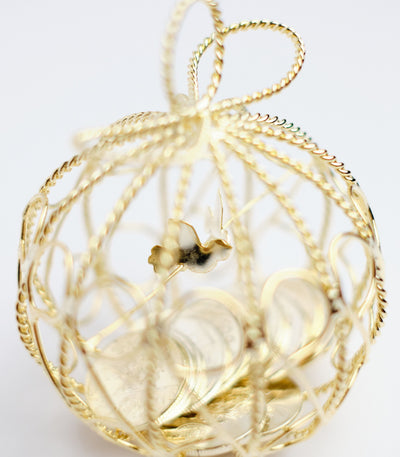 Pumpkin Coach Arras Wedding Coins