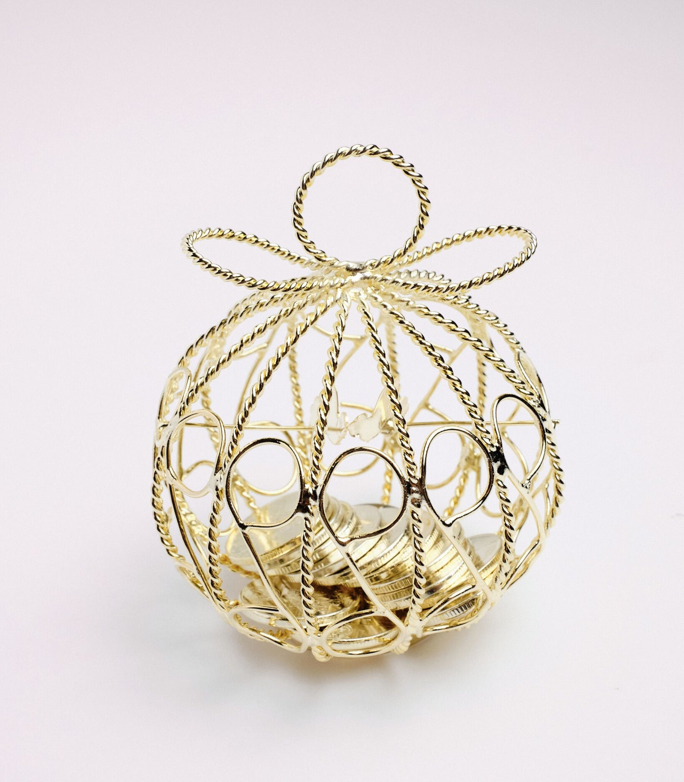 Pumpkin Coach Arras Wedding Coins