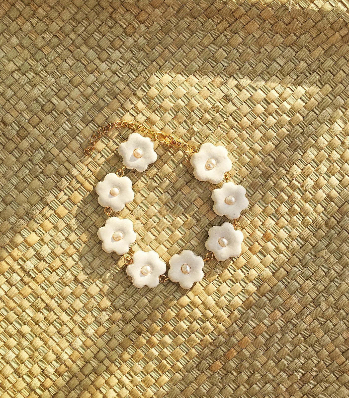 Pearly Sampaguita Bracelet - Tropik Beatnik