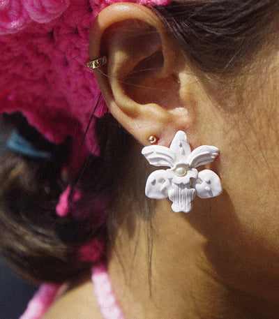 Waling-waling Mini Earrings in Ulap - Tropik Beatnik