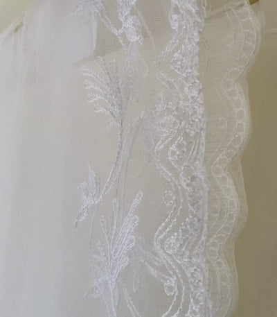 Birds of Paradise Filipino Unity Veil