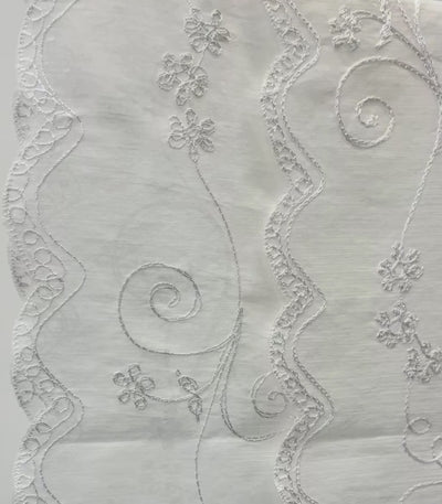 Jusilyn Silk Filipino Unity Veil in Off-White