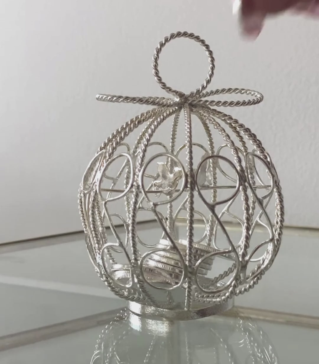 Pumpkin Coach Arras Wedding Coins