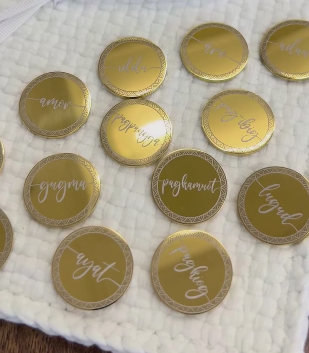 Love & Blossoms Filipino Unity Coins