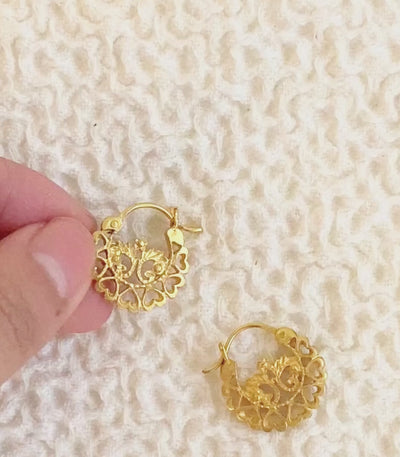 Loida Creolla Earrings - AMAMI