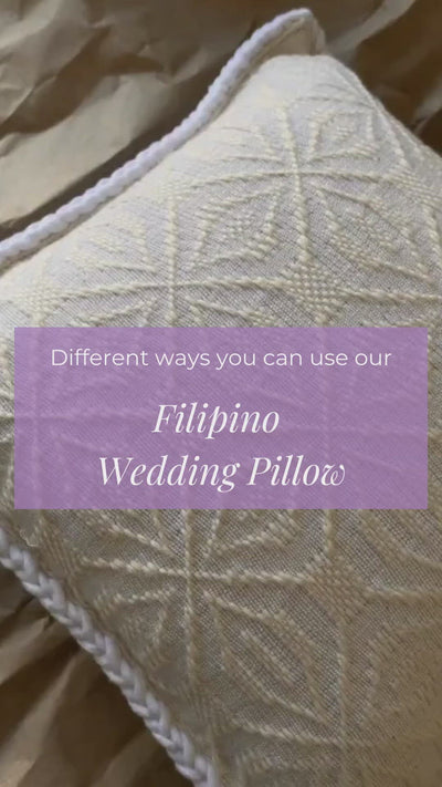 Double Woven Ceremony Pillow