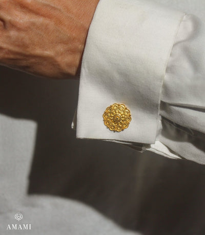 Brigido Cufflinks in Gold - AMAMI