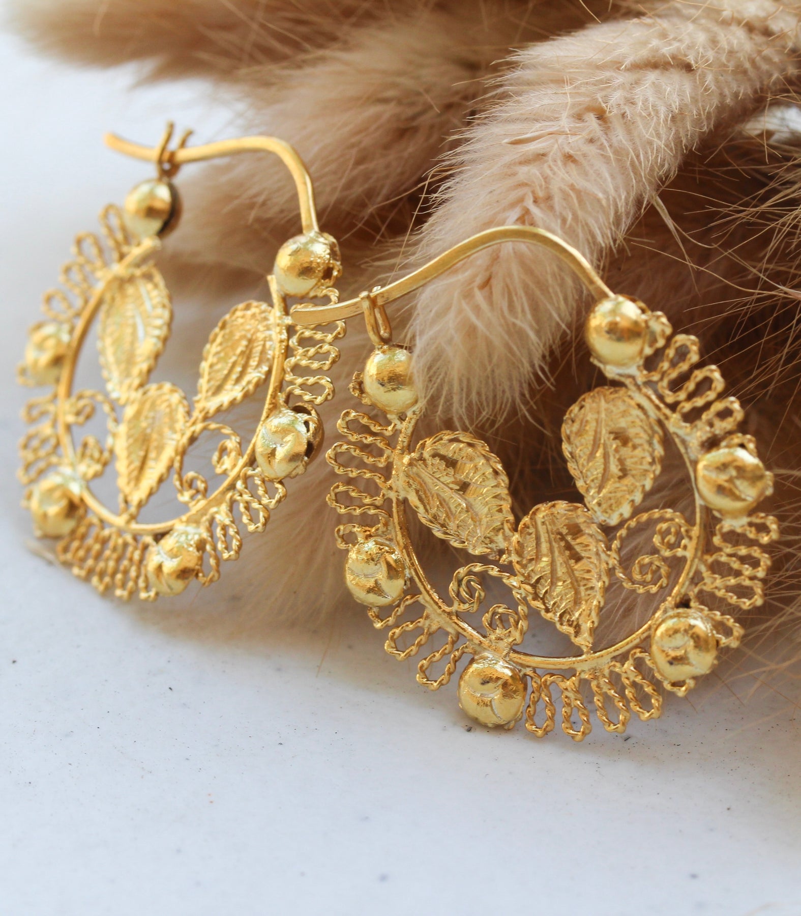 Leona coral earrings Clearance