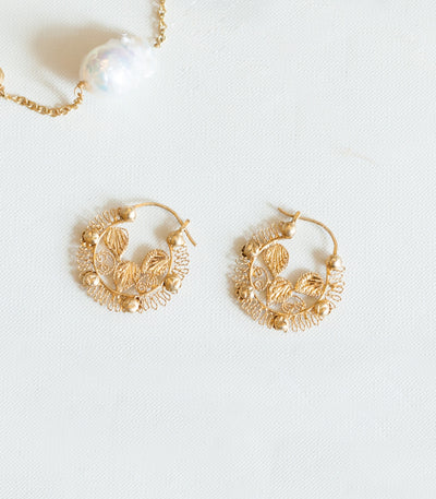 Leona Creolla Earrings - AMAMI