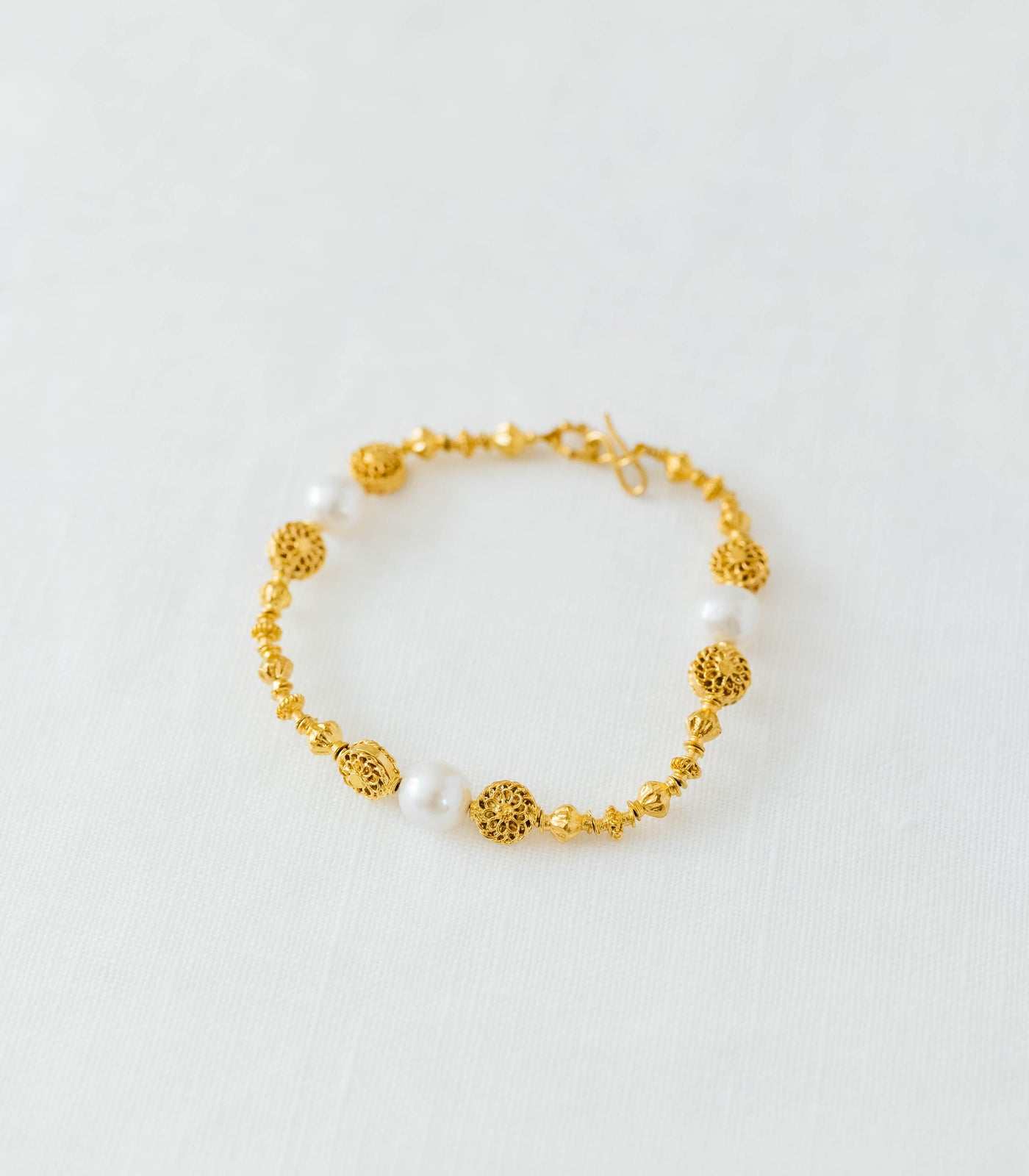 Pearl Tambourin Bracelet - AMAMI