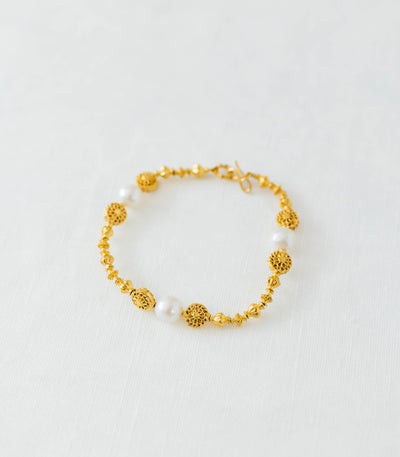 Pearl Tambourin Bracelet - AMAMI