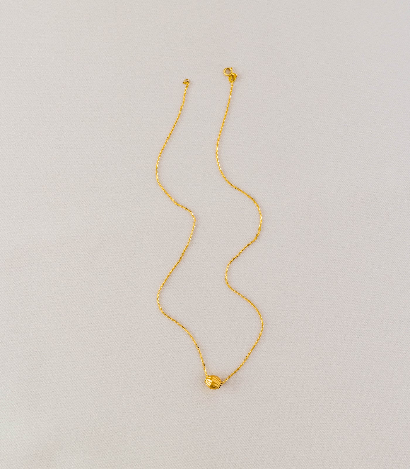 The Daligan Minimalist Chain Pendant Necklace - AMAMI