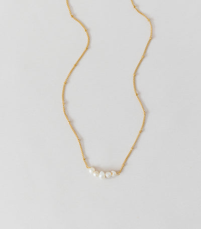 Alegre Multi Pearl Necklace - Arete