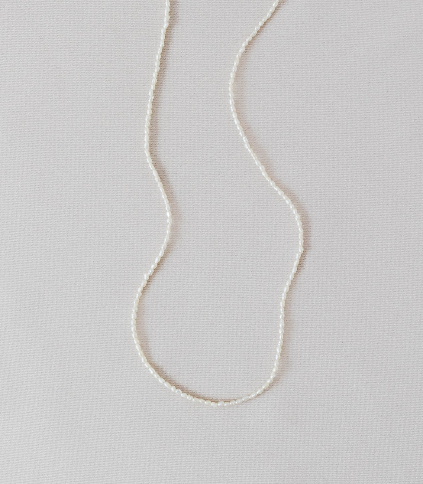 Arroz Pearl Necklace - Arete