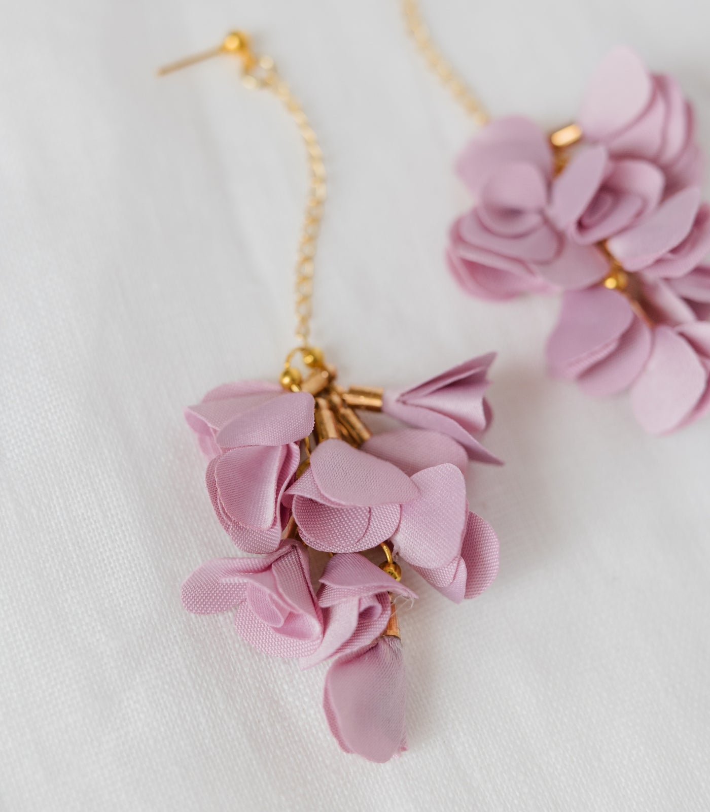 Bloom Drop Earrings  - Lilac - Arete