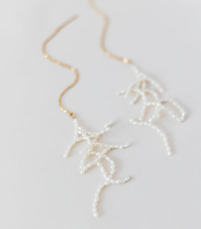 Coral Pearl Threaders - Arete
