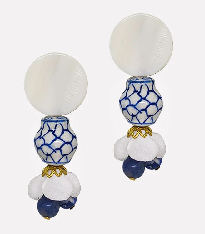 Porcelana Earrings - Arete