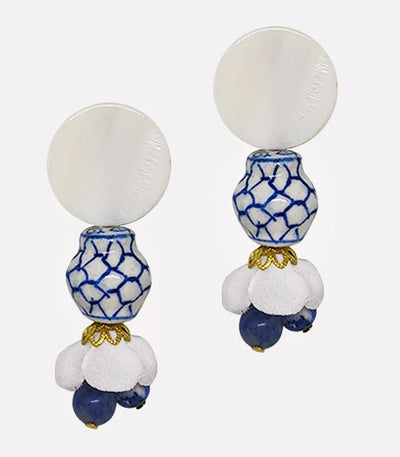 Porcelana Earrings - Arete