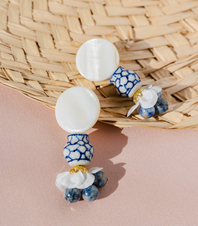 Porcelana Earrings - Arete